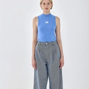 NWT Sporty Knitted Sleeveless Tank Top